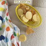  PK936 Kẹp giữ mép túi đồ ăn, túi ăn dở họa tiết minh họa BimBIm snack khoai tây LAYS, tinh nghịch hài hước hot tiktok 