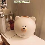  Classy Hộp nhựa đựng khăn giấy rút, họa tiết con vật đáng yêu PK1492 