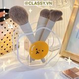  Classy Hộp đựng bút, đựng cọ trong suốt họa tiết ngẫu nhiên độc đáo PK1493 