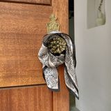  Khăn lụa vuông đi kèm túi cói 50X55cm turban bandana thời trang hàn quốc nhiều kiểu đẹp; phong cách vintage P420 