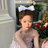  Kẹp tóc đính nơ thời trang ngọt ngào phong cách hàn quốc dành cho nữ PK249 