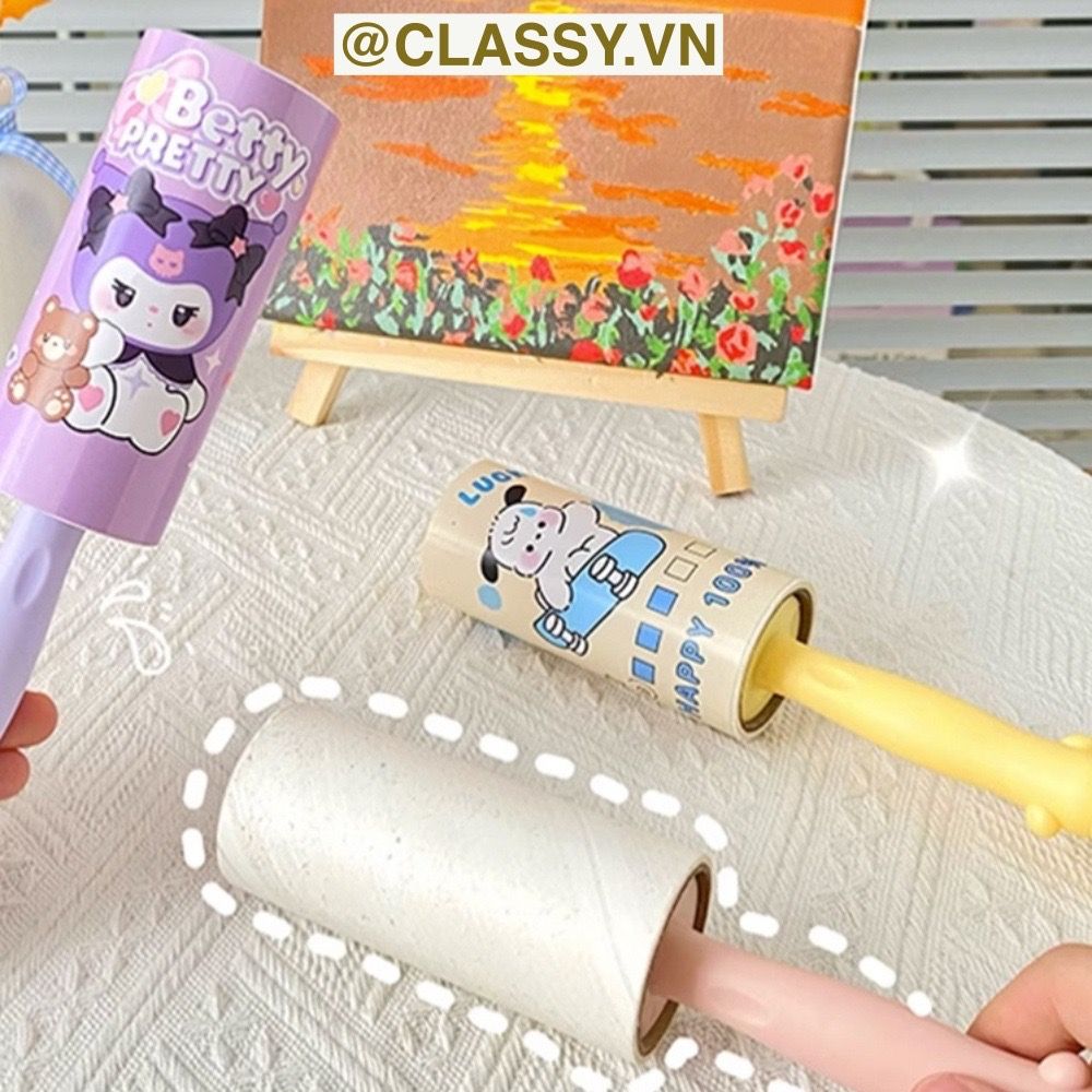  [GIAO HÀNG 7-25 NGÀY]  Classy Cây lăn bụi quần áo, ga giường, sofa, làm sạch lông chó mèo PK1571 