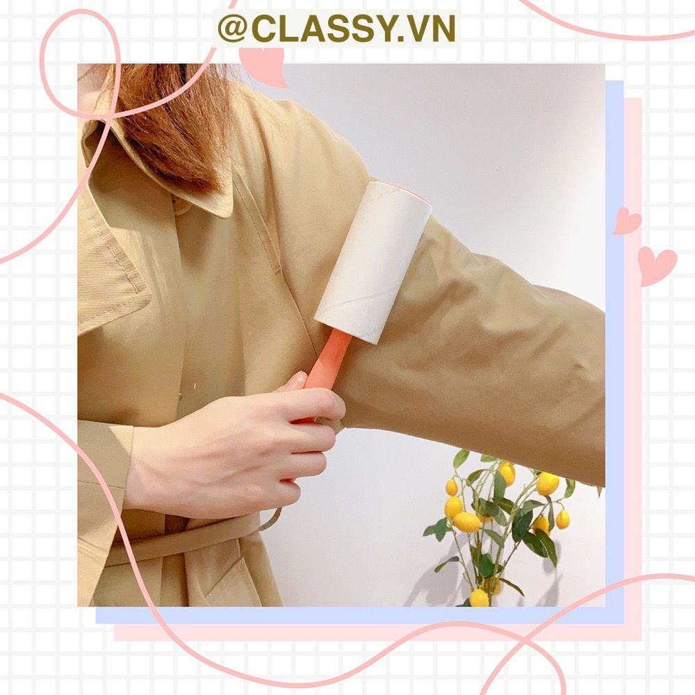  [GIAO HÀNG 7-25 NGÀY]  Classy Cây lăn bụi quần áo, ga giường, sofa, làm sạch lông chó mèo PK1571 
