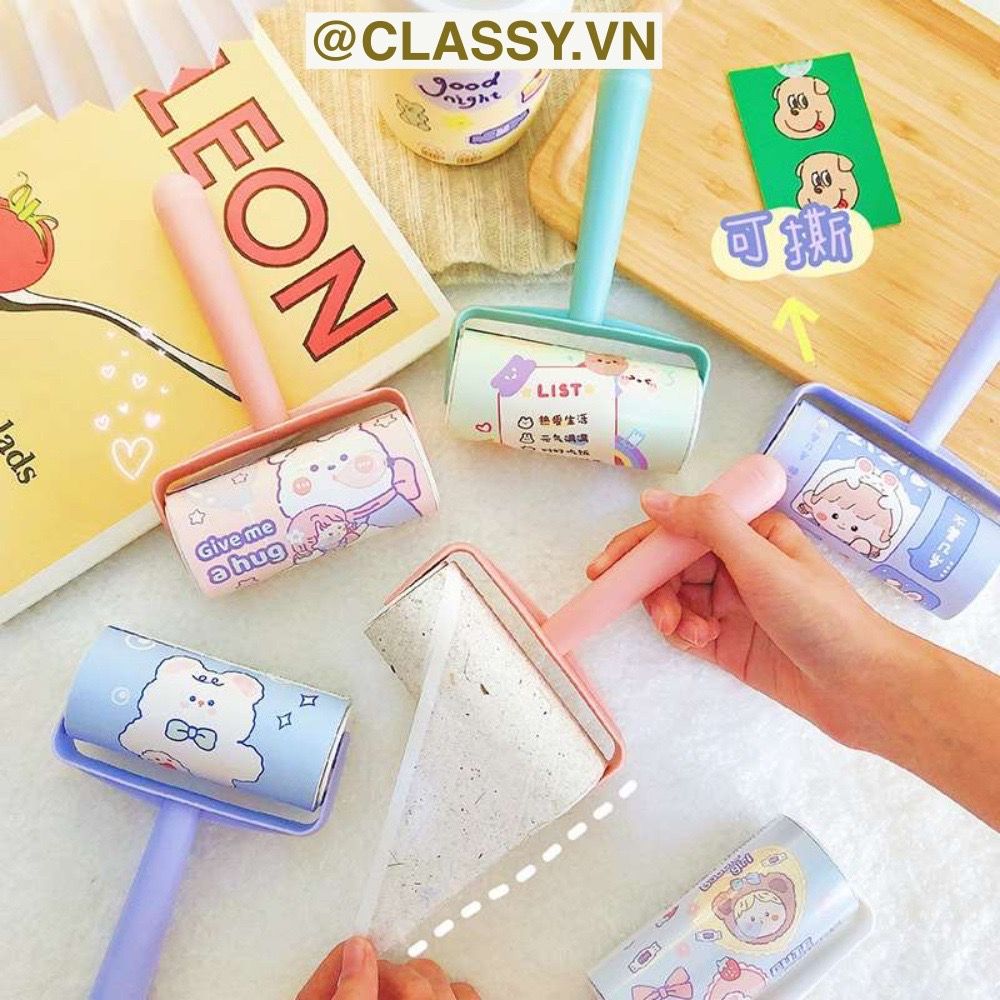  [GIAO HÀNG 7-25 NGÀY]  Classy Cây lăn bụi quần áo, ga giường, sofa, làm sạch lông chó mèo PK1571 