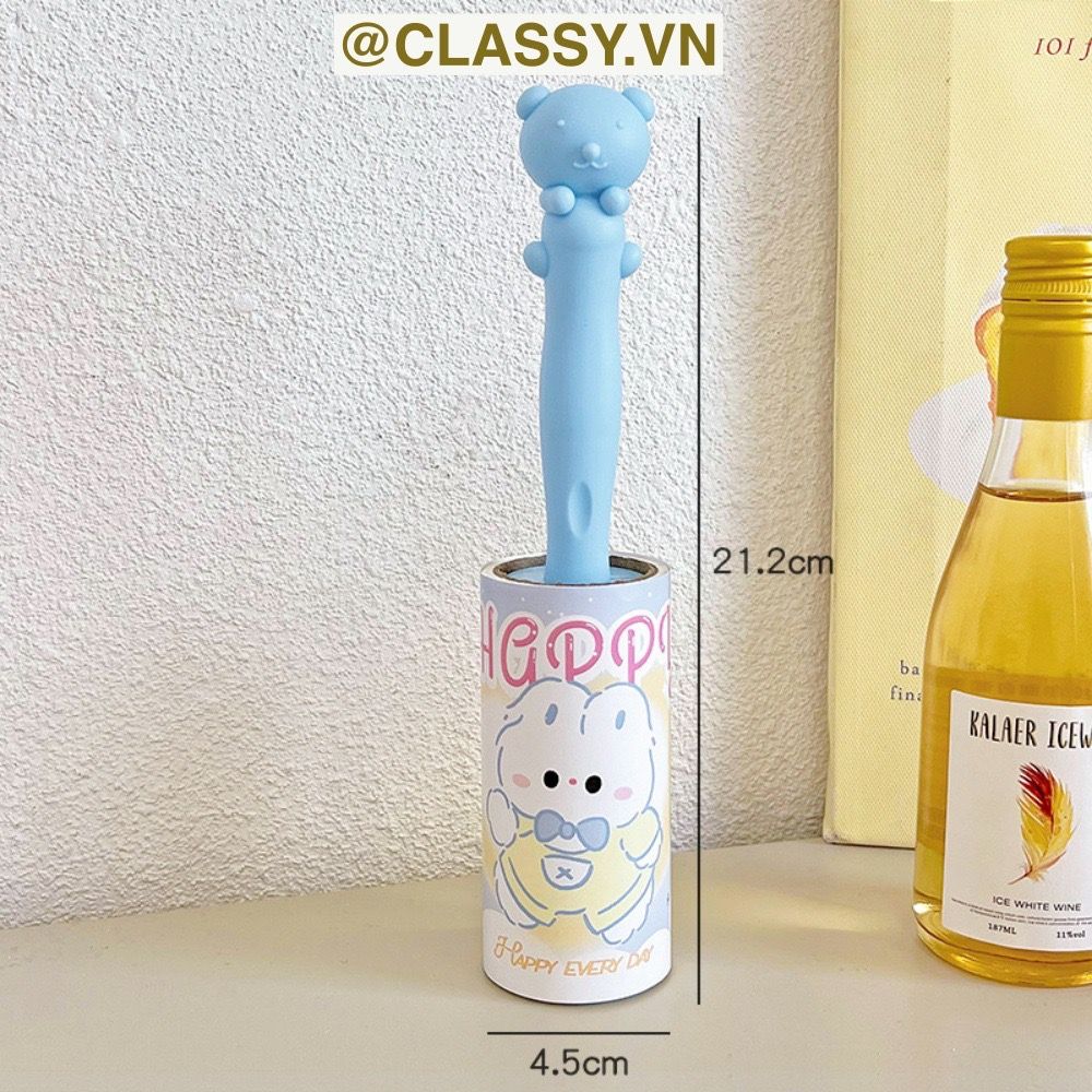  [GIAO HÀNG 7-25 NGÀY]  Classy Cây lăn bụi quần áo, ga giường, sofa, làm sạch lông chó mèo PK1571 