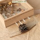  Khung Ảnh Sâu Lòng 2 MẶT TRONG SUỐT Trưng Bày Hoa Khô Hay Các Sản Phẩm Thủ Công nhiều kích thước PK1853 