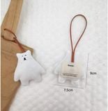  Móc khóa mặt gấu nhiều màu, móc khóa điện thoại, sổ tay treo thẻ tên, buộc lên hành lý, treo lên xe PK1518 