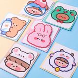  Q941 Thiệp cute Kích thước 9.3 CM|chúc mừng 20-11, Sinh Nhật,  Lễ lạt, Cảm Ơn , Tình Yêu in hình  hoạt hình 