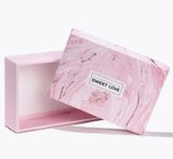  XÉ LẺ Túi giấy hoặc Hộp quà Làm quà tặng 30,5x22x8,5cm hoạ tiết cẩm thạch in chữ SWEET LOVE Q757 