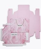  XÉ LẺ Túi giấy hoặc Hộp quà Làm quà tặng 30,5x22x8,5cm hoạ tiết cẩm thạch in chữ SWEET LOVE Q757 