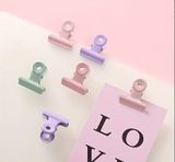  Kẹp giấy màu pastel, sử dụng kẹp dấu trang, kẹp giấy ,văn phòng phẩm sáng tạo tiện lợi PK1092 