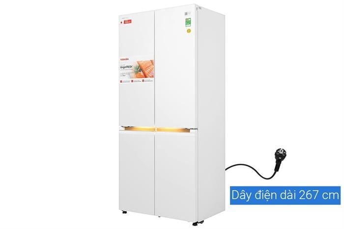 Tủ lạnh Toshiba Inverter 535 lít Japandi Multi Door GR-RF695WI-PGV(67) ( RF695WI)