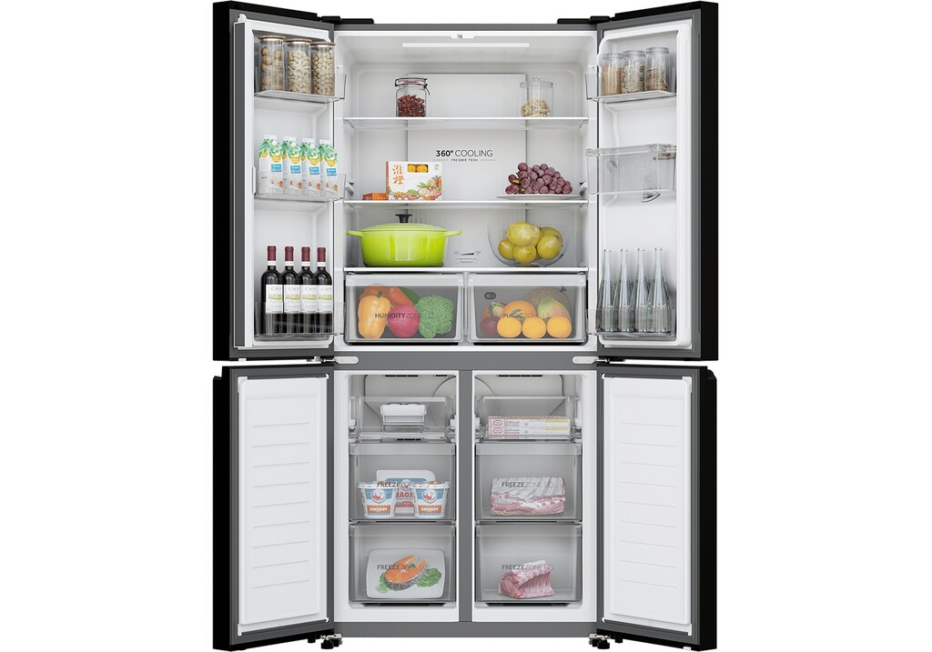 Tủ lạnh Aqua Inverter 469 lít AQR-M536XA( M536XA WGB)