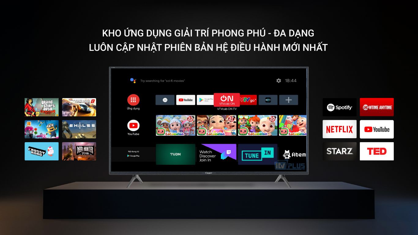 Smart Tivi Casper 55 Inch 55UX6200