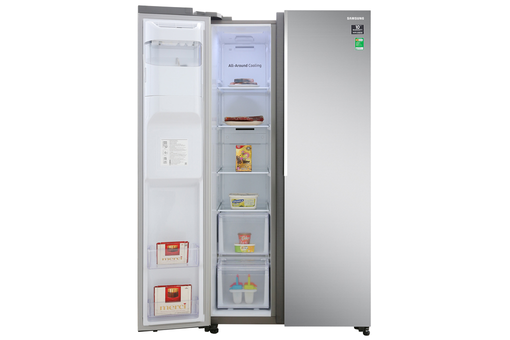 Tủ lạnh Samsung Inverter 617 lít RS64R5101SL/SV