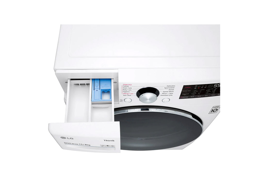 Máy giặt sấy LG Inverter 15 Kg F2515RTGW