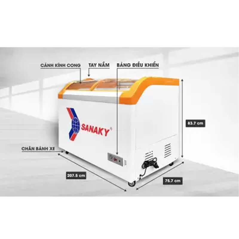 Tủ đông Sanaky 750 lít VH-1099KA
