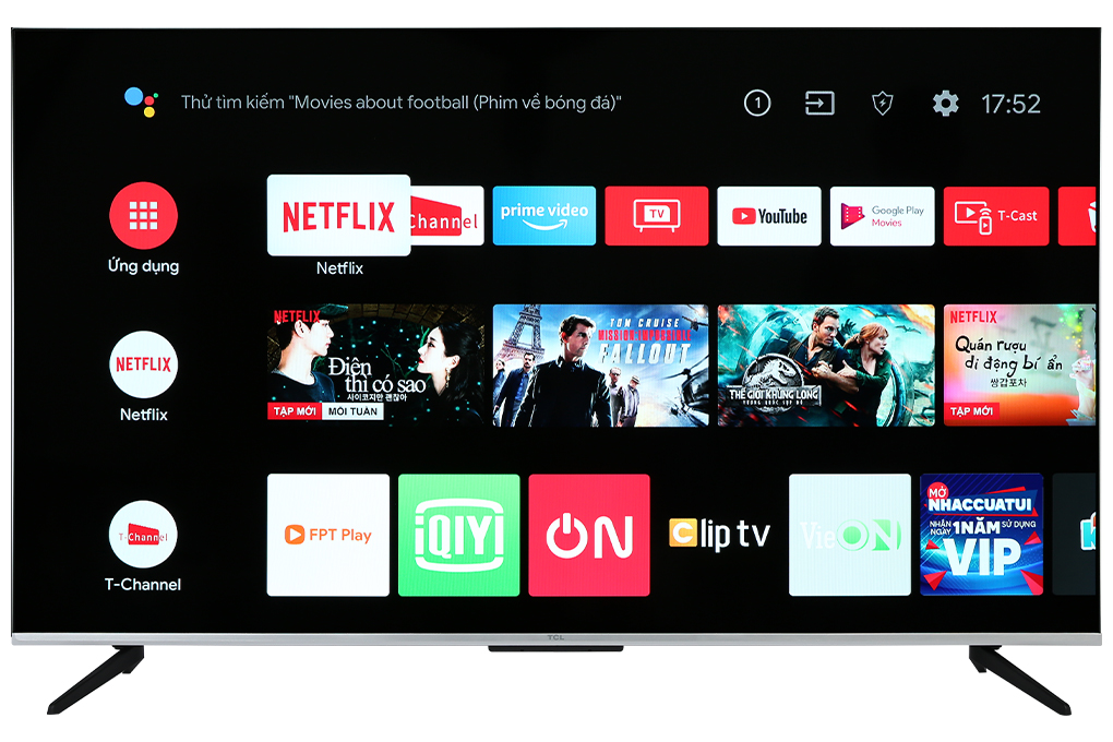 Google Tivi TCL 4K 55 inch 55P737