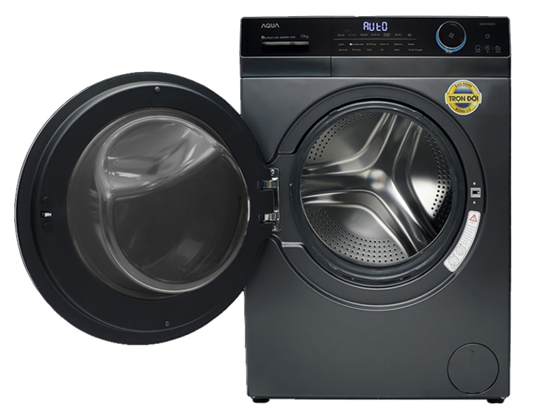 Máy giặt lồng ngang Aqua AQD-D1002G.BK ( D1002G 10kg)