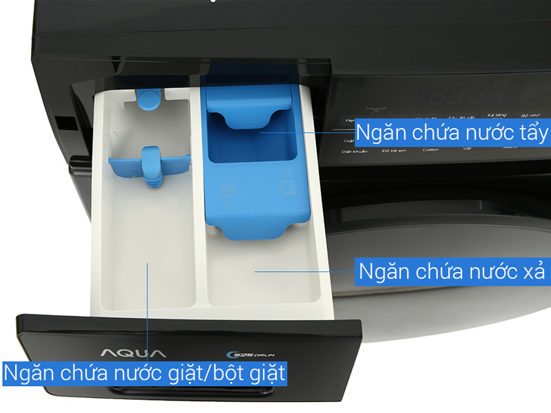 Máy giặt lồng ngang Aqua AQD-D1002G.BK ( D1002G 10kg)