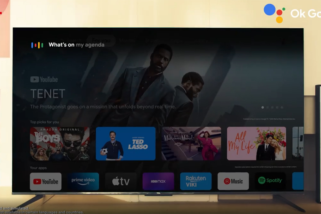 Google Tivi TCL 4K 55 inch 55T66