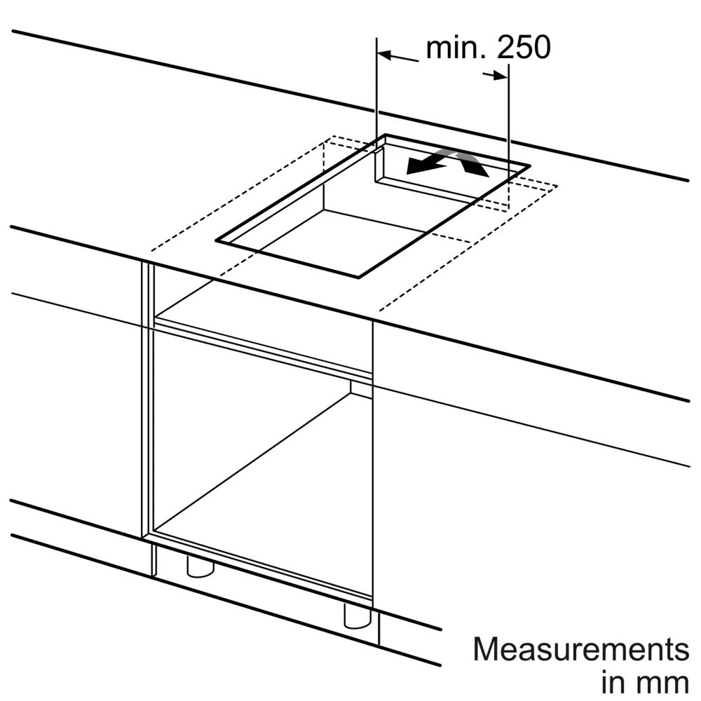 Bếp từ Domino Bosch PIB375FB1E SERIE 6