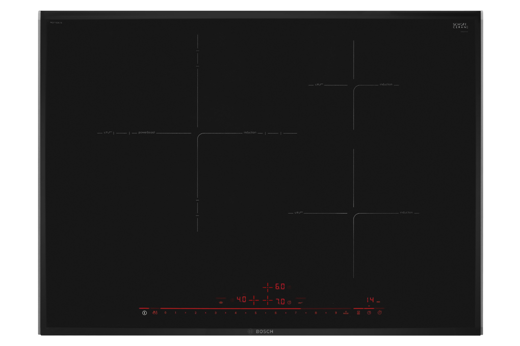 Bếp từ 3 vùng nấu lắp âm Bosch PID775DC1E