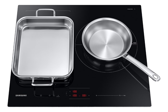 Bếp từ 3 vùng nấu Samsung NZ63B5046FK/SV