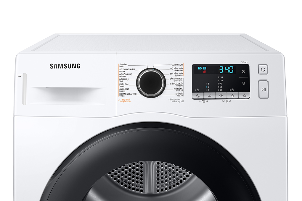 Máy sấy Heat Pump Samsung 9 Kg DV90TA240AE/SV