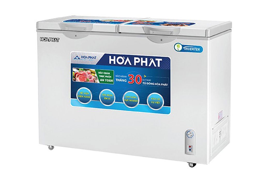 Tủ đông Hòa Phát Inverter 245 lít HCFI 606S2Đ2