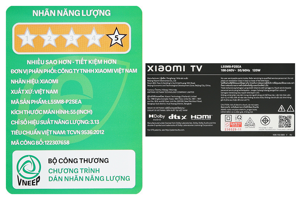Google Tivi Xiaomi A Pro 4K 55 Inch L55M8-A2SEA