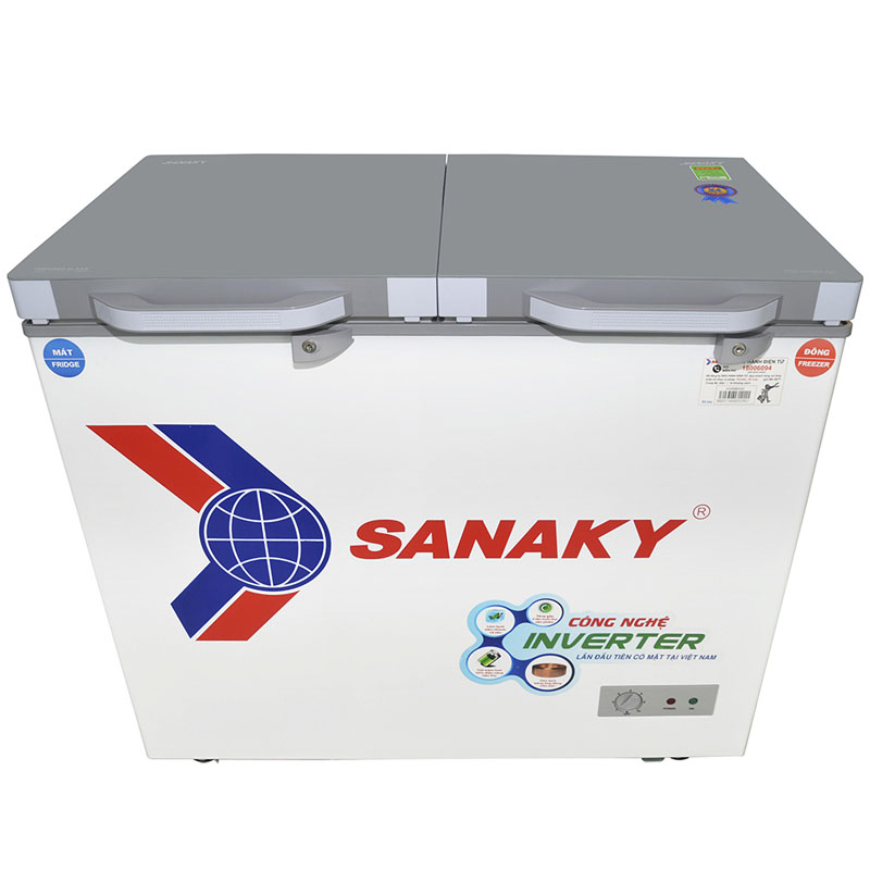 Tủ đông Sanaky inverter 365 lít VH5699W4K