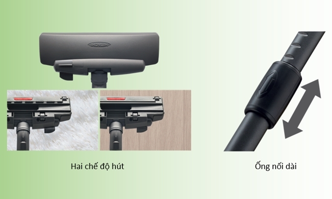 Máy Hút Bụi Hitachi CV-950F 24CV(BK)