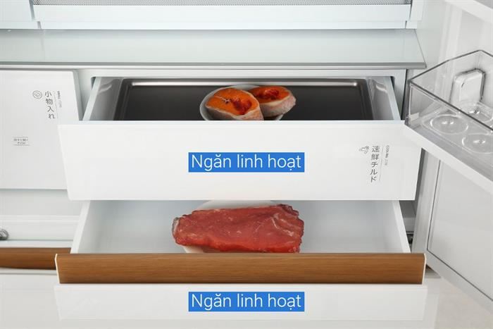 Tủ lạnh Toshiba Inverter 533 lít Japandi Multi Door GR-RF690WI-PGV(67) ( RF690WI)