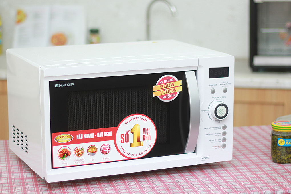 Lò vi sóng có nướng Sharp R-G371VN-W 23 lít ( G371VN)