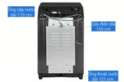 Máy giặt Samsung Inverter 17 kg WA17CG6886BVSV