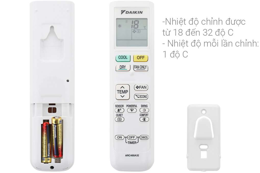 Điều hòa Daikin Inverter 2.5 HP FTKC60UVMV