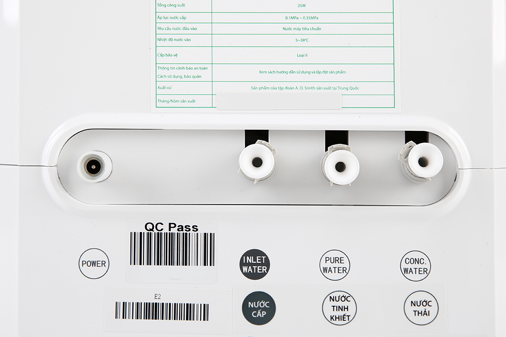 Máy lọc nước RO AOSmith E2