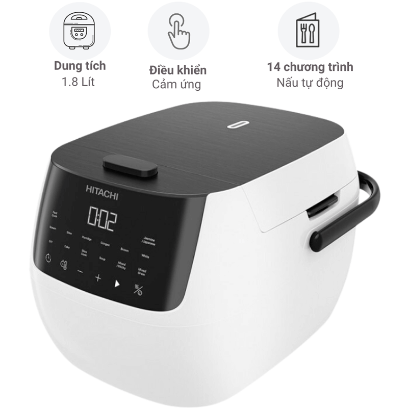 Nồi cơm điện tử 1,8L Hitachi RZ-R18XN-W ( R18XN)