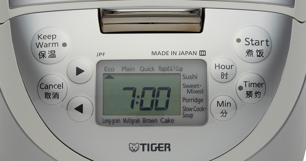 Nồi cơm điện tử cao tần Tiger 0.5 lít JPF-A55W