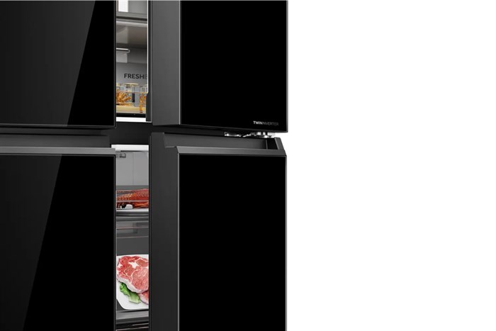 Tủ lạnh Aqua Inverter 660 lít Multi Door AQR-M727XA( M727XA GB)U1