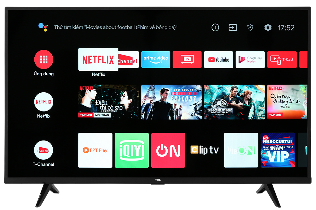 Android Tivi TCL 4K 55 inch 55P615