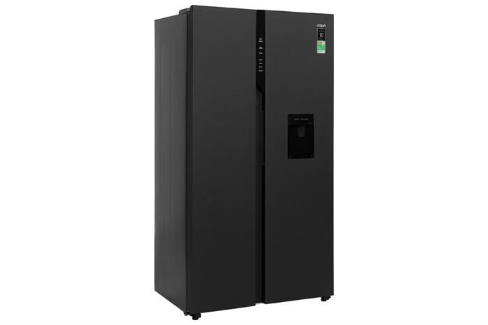 Tủ lạnh Aqua Inverter 550 lít Side By Side AQR-S612XA(WCB) ( S612XA)