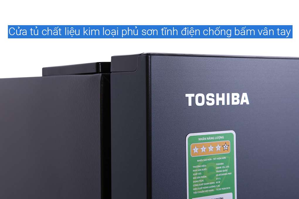 Tủ lạnh Toshiba Inverter 311 lít GR-RT395WE-PMV(06)-MG ( RT395WE)