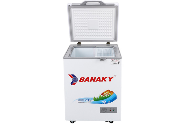 Tủ đông 1 ngăn Sanaky mặt kính cường lực VH-1599HYKD ( 1599HYKD 100 lít)