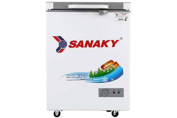 Tủ đông 1 ngăn Sanaky mặt kính cường lực VH-1599HYKD ( 1599HYKD 100 lít)