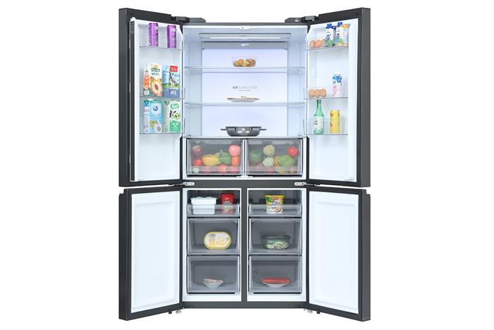 Tủ lạnh Aqua Inverter 660 lít Multi Door AQR-M727XA(GS)U1 ( M727XA)