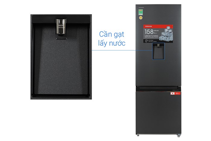 Tủ Lạnh Toshiba Inverter 321 Lít GR-RB405WEA-PMV(06)-MG ( RB405WEA)