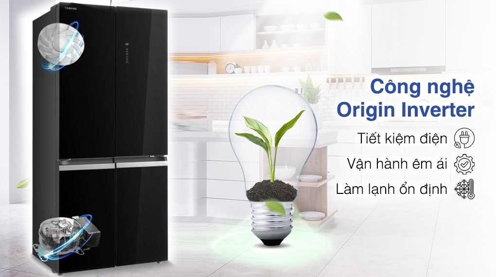 Tủ lạnh Toshiba Inverter 515 lít GR-RF677WI-PGV(22)-XK ( RF677WI)