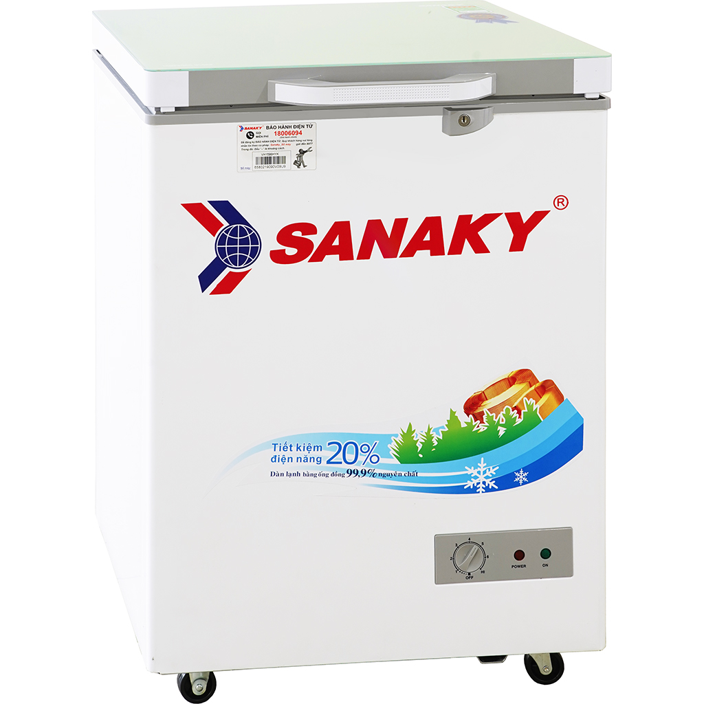 Tủ đông Sanaky 100 Lít VH150HY2